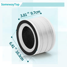 Load image into Gallery viewer, Hassle-Free 4-Pack H13 HEPA Filter Replacement for A-Floia &amp; Mooka Air Purifiers