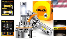 Load image into Gallery viewer, H15 LED Fog Light Bulbs - 6500K Cool White | 400% Brightness, Pack of 2