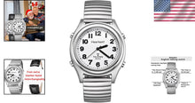 Load image into Gallery viewer, Large Display Talking Watch with Alarm - Ideal for Seniors and Blind Individuals
