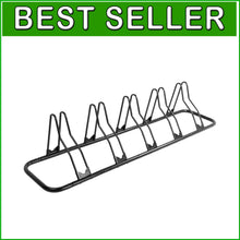 Load image into Gallery viewer, Durable Floor Bike Rack for Up to 6 Bicycles | Secure Indoor Storage Solution