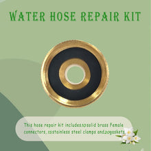 Load image into Gallery viewer, Precision Engineered Brass Hose Repair Kit for Long-Lasting Garden Connections