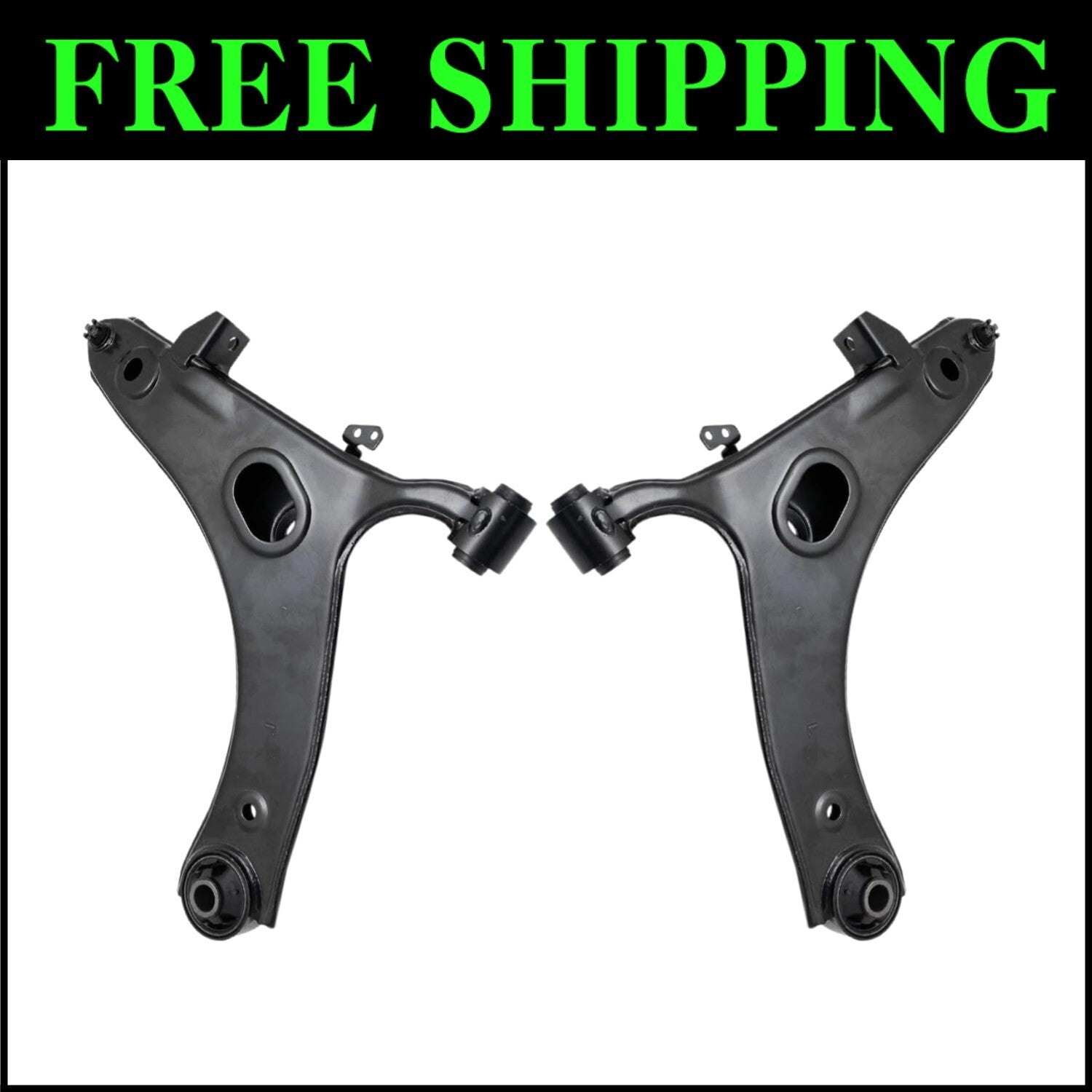 Complete 2 Piece Front Lower Control Arm with Ball Joint Kit for Subaru Models
