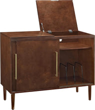 Load image into Gallery viewer, TV Stand Mahogany Mid-Century Modern Media Console, Elegant Design