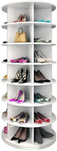 Load image into Gallery viewer, Spinning Shoe Rack 360° Lazy Susan Shoe Tower Storage Organizer Original