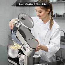 Load image into Gallery viewer, Kitchen Electric Stand Mixer, 6.5 Qt Bowl, 6-in-1 Functions, LCD Display, Multi-Purpose