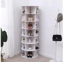 Load image into Gallery viewer, Spinning Shoe Rack 360° Lazy Susan Shoe Tower Storage Organizer Original