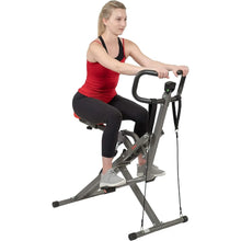 Load image into Gallery viewer, Foldable PRO Full Body Fitness Machine w/Resistance Bands, Easy Setup for Rower