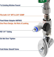 Load image into Gallery viewer, 75 GPD TDS Reduction Reverse Osmosis System RCC7P-AK | Under Sink with Pump