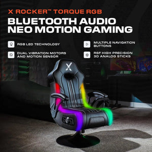 Neo Motion X Rocker Torque Gaming Chair, Subwoofer, Vibration, Bluetooth