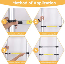 Load image into Gallery viewer, Aluminum Collapsible Telescoping Ladder, 26.3FT w/ Stabilizers &amp; Hooks