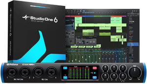 PreSonus Studio 1810c 192 kHz USB Audio Interface + DAW Software for Pro Recording