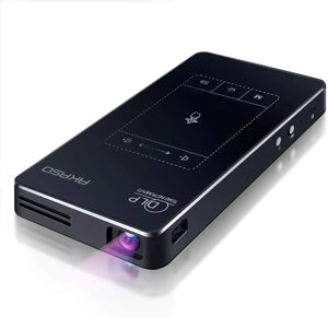 Portable Pocket Pico Projector, 1080P DLP Video, Android OS