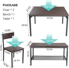 Load image into Gallery viewer, Dining Room Set 66% Off: Latest Kitchen Chairs with Table