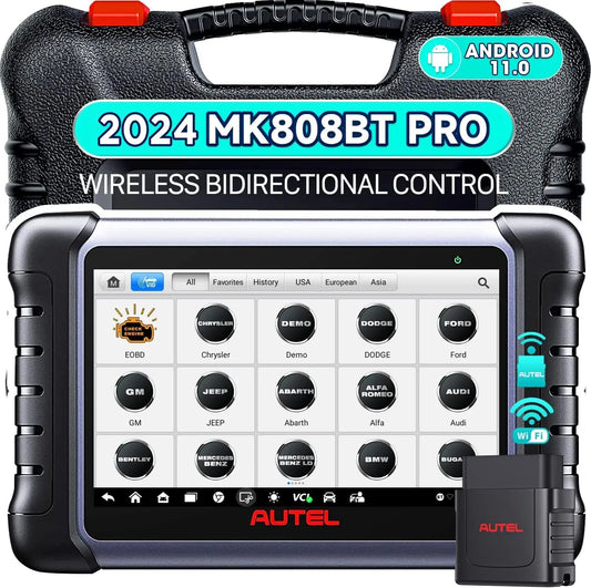 Autel MaxiCOM MK808BT PRO Scanner 2024 Bidirectional Tool Full Function