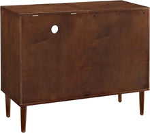 Load image into Gallery viewer, TV Stand Mahogany Mid-Century Modern Media Console, Elegant Design