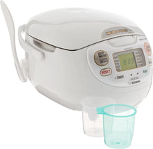 Load image into Gallery viewer, Premium White 10-Cup Rice Cooker &amp; Warmer: Kitchen Essential Appliance