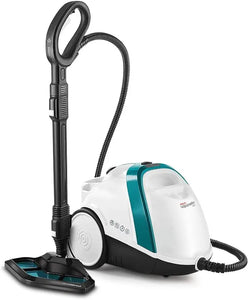 Continuous Fill Steam Cleaner - Sanitize Floors, Carpets, 10 Accessories Included