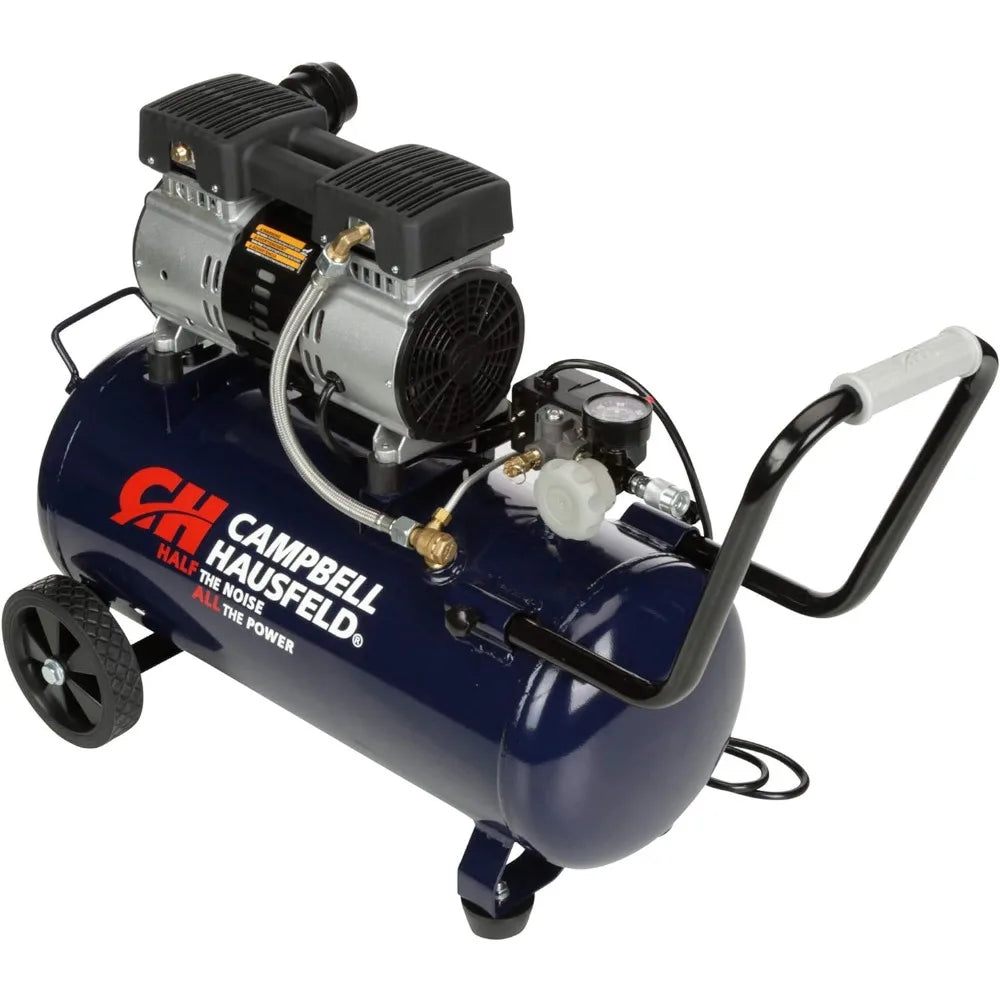 8 Gallon Air Compressor (DC080500) with Solar Water Vacuum Pump & AC Oil Pump