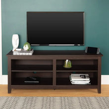 Load image into Gallery viewer, Classic TV Console Entertainment Media Stand, Storage, up to 65 Inches, 58 Inch