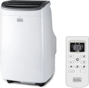 Portable Air Conditioner 8,000 BTU BLACK+DECKER | Up to 350 Sq. Ft., White