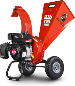 Ultra Duty Mini Wood Chipper Shredder Mulcher Gas Powered 7 HP 3" Inch Capacity