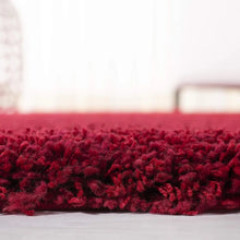 Load image into Gallery viewer, Red Area Rug 8&#39; x 10&#39; Non-Shedding Easy Care 2-Inch Thick Collection