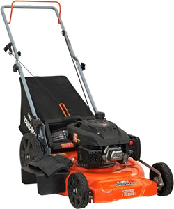 Gas Walk Behind Push Lawn Mower 21 in. | 170cc, High Rear Wheels