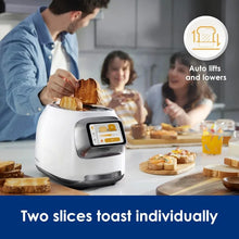 Load image into Gallery viewer, Home Kitchen TOASTY ONE Smart Toaster, 2-Slice, Touchscreen Control