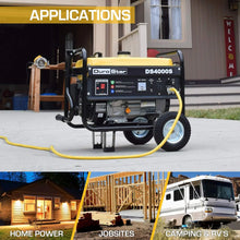 Load image into Gallery viewer, DS4000S 4000W Generator: Portable, Yellow/Black, Reliable Power Source
