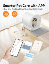 Load image into Gallery viewer, Automatic Self-Cleaning Cat Litter Box, Integrated Safety Protection, Extra Large Size, Odor Control&quot;