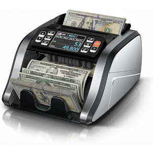 N60 Money Counter Machine, Mixed Denomination, Counterfeit Detection, 3.5" Display