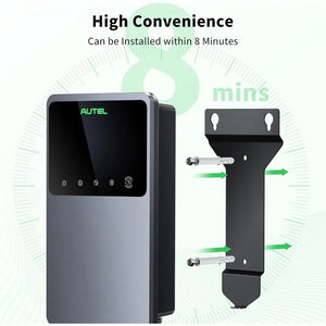 Home EV Charger - 40 Amp, 240V, Level 2, WiFi Enabled for Convenient Charging