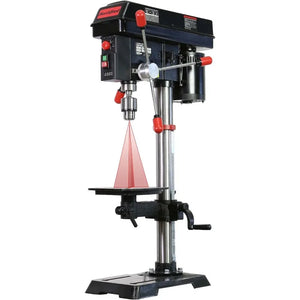 Heavy-Duty 12-Inch Bench Drill Press - 3/4HP, 6.2A Powerful Motor