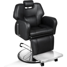 Load image into Gallery viewer, &quot;Heavy Duty Reclining Barber Chair – Multifunctional Hydraulic Salon Chair