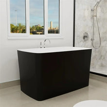 Load image into Gallery viewer, &quot;47-Inch Acrylic Freestanding Bathtub with Chrome Feet &amp; Right Drain - Modern Bathroom&quot;