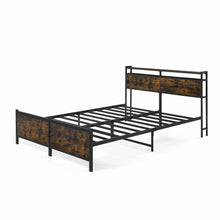 Load image into Gallery viewer, Sturdy Metal Bed Frame, Contemporary Iron Bedroom Furniture, Platform Style