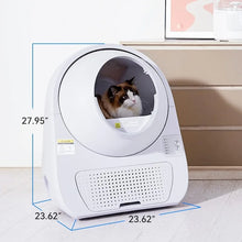 Load image into Gallery viewer, Automatic Self-Cleaning Cat Litter Box - Double Odor Removal, 3.5-22 lbs