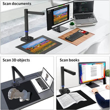 Load image into Gallery viewer, 24MP Portable Book/Document Scanner - Shine Ultra Pro, 440 DPI, USB Camera