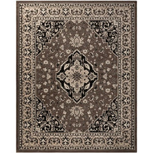 Load image into Gallery viewer, 10x14 Plush Oriental Medallion Carpet – Traditional Design for Living Room &amp; More