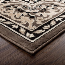 Load image into Gallery viewer, 10x14 Plush Oriental Medallion Carpet – Traditional Design for Living Room &amp; More