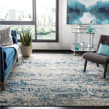 Load image into Gallery viewer, 10x14 Modern Abstract Area Rug - Non-Shedding, Easy Care Carpet for Living Room