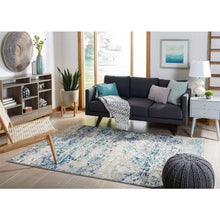 Load image into Gallery viewer, 10x14 Modern Abstract Area Rug - Non-Shedding, Easy Care Carpet for Living Room