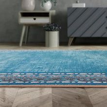 Load image into Gallery viewer, Large 7&#39;10&quot; x 10&#39; Indoor/Outdoor Rug | 8x10 Low Pile Carpet with Rubber Backing