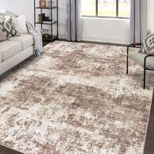 Load image into Gallery viewer, Large 9x12 Modern Abstract Washable Rug – Soft, Anti-Slip Carpet for Dining &amp; Bedroom