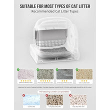 Load image into Gallery viewer, &quot;65L+9L Large Capacity Self-Cleaning Cat Bedpan - APP Control, Multi-Cat Smart Litter Box