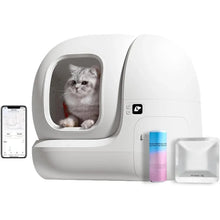 Load image into Gallery viewer, Intelligent Litter Box w/ App Control | X-Large 76L, N50 Odor Eliminator