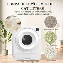 Load image into Gallery viewer, Hands-Free Automatic Cat Litter Box - Smart Robot with App Control &amp; Odor Removal