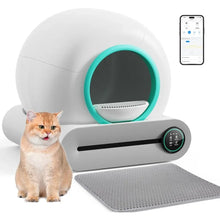 Load image into Gallery viewer, Intelligent Litter Box for Cats - Automatic Self-Cleaning, APP Control, Mat Liners