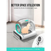 Load image into Gallery viewer, Intelligent Litter Box for Cats - Automatic Self-Cleaning, APP Control, Mat Liners