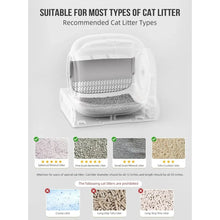 Load image into Gallery viewer, Intelligent Litter Box for Cats - Automatic Self-Cleaning, APP Control, Mat Liners